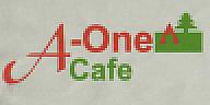 A-ONE CAFE (and logo) trademark logo