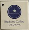 BLUEBERRY COFFEE (and logo) trademark logo