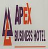 APEX BUSINESS HOTEL (and logo) trademark logo