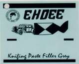 EHDEE KNIFING PASTE FILLER GREY (and logo) trademark logo