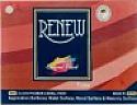RENEW GLOSS ENAMEL PAINT (and logo) trademark logo