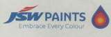 JSW PAINTS EMBRACE EVERY COLOUR (and logo) trademark logo