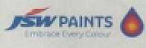 JSW PAINTS EMBRACE EVERY COLOUR (and logo) trademark logo