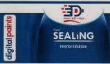 DIGITAL SEALING INTERIOR EMULSION (and logo) trademark logo