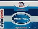DIGIT- ALL HI-GLOSS ENAMEL (and logo) trademark logo