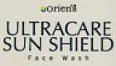 ORIEN'S ULTRACARE SUN SHIELD FACE WASH (and logo) trademark logo