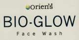 ORIEN'S BIO-GLOW FACE WASH (and logo) trademark logo
