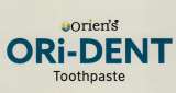 ORIEN'S ORI-DENT TOOTHPASTE (and logo) trademark logo