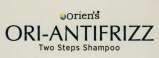 ORIEN'S ORI-ANTIFRIZZ TWO STEPS SHAMPOO (and logo) trademark logo