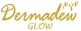DERMADEW GLOW (and logo) trademark logo