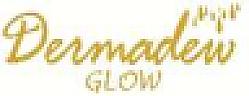 DERMADEW GLOW (and logo) trademark logo