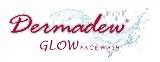 DERMADEW GLOW FACE WASH (and logo) trademark logo