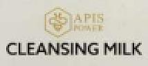 APIS POWER CLEANSING MILK (and logo) trademark logo