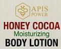 APIS POWER HONEY COCOA MOISTURIZING BODY LOTION (and logo) trademark logo