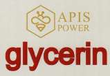 APIS POWER GLYCERIN (and logo) trademark logo