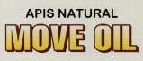 APIS NATURAL MOVE OIL (and logo) trademark logo