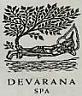 DEVARANA SPA (STYLIZED) (and logo) trademark logo