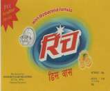 RICH DISH WASH (and logo) trademark logo