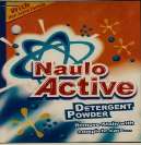 NAULO ACTIVE (and logo) trademark logo