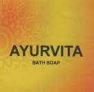 AYURVITA BATH SOAP (and logo) trademark logo