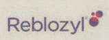 Reblozyl (and logo) trademark logo