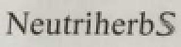 NeutriherbS (and logo) trademark logo