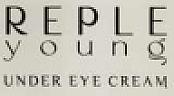 REPLE YOUNG UNDER EYE CREAM (and logo) trademark logo