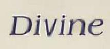 DIVINE (and logo) trademark logo