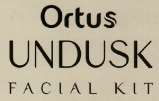 ORTUS UNDUSK FACIAL KIT (and logo) trademark logo
