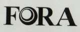 FORA (and logo) trademark logo