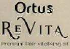 ORTUS REVITA PREMIUM HAIR VITALISING OIL (and logo) trademark logo