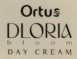 ORTUS DLORIA BLOOM DAY CREAM (and logo) trademark logo