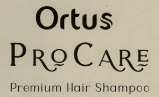ORTUS PRO CARE PREMIUM HAIR SHAMPOO (and logo) trademark logo