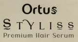ORTUS STYLISS PREMIUM HAIR SERUM (and logo) trademark logo