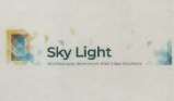SKY LIGHT ARCHITECTURAL ALUMINIUM AND GLASS SOLUTIONS (and logo) trademark logo