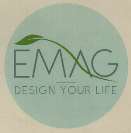 EMAG DESIGN YOUR LIFE (and logo) trademark logo
