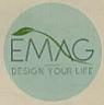 EMAG DESIGN YOUR LIFE (and logo) trademark logo