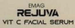 EMAG REJUVA VIT C FACIAL SEREM (and logo) trademark logo