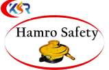 KSR HAMRO SAFETY (and logo) trademark logo