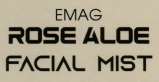 EMAG ROSE ALOE FACIAL MIST (and logo) trademark logo