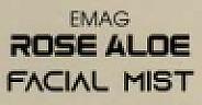 EMAG ROSE ALOE FACIAL MIST (and logo) trademark logo