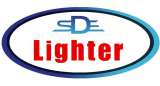 SDE LIGHTER (and logo) trademark logo