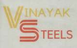 Vinayak Steels (and logo) trademark logo