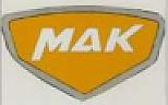 MAK (and logo) trademark logo