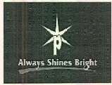 p Always Shines Bright (DEVICE OF STAR) (and logo) trademark logo