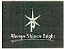 p Always Shines Bright (DEVICE OF STAR) (and logo) trademark logo