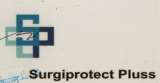 SURGIPROTECT PLUSS (and logo) trademark logo