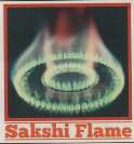 SAKSHI flame (and logo) trademark logo