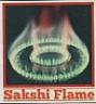 SAKSHI flame (and logo) trademark logo