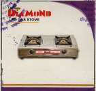 TTK DIAMOND LPG GAS STOVE (and logo) trademark logo